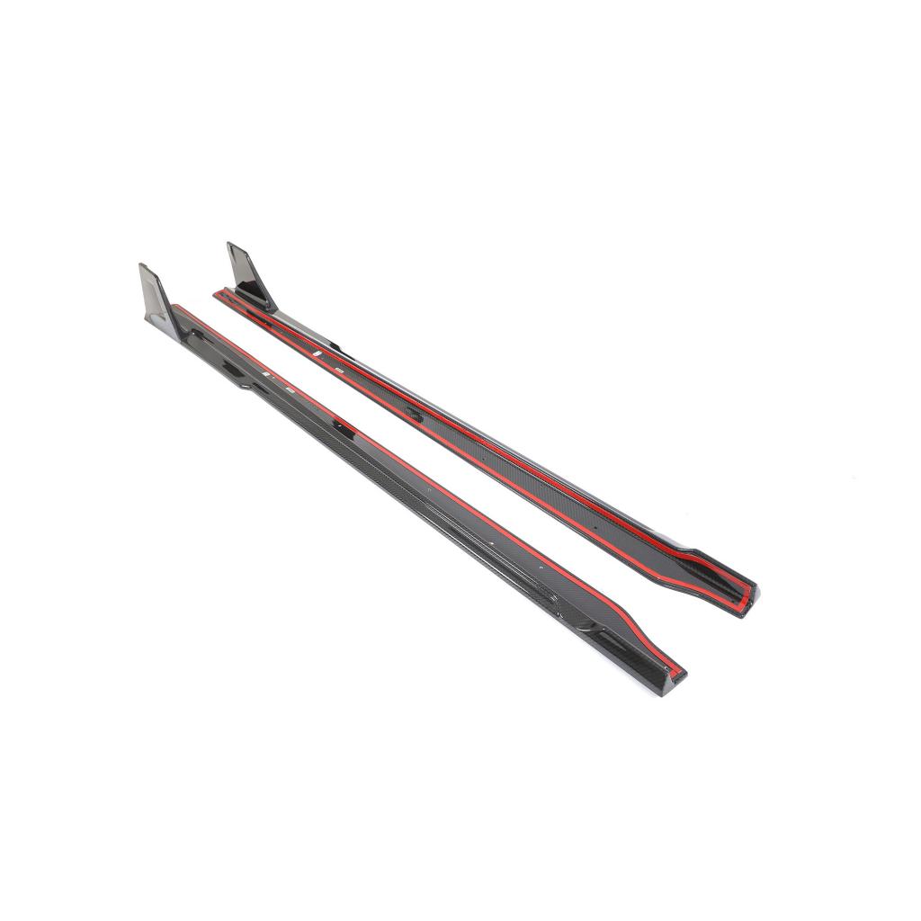 BMW M2 G87 CARBON FIBRE Performance Side Skirt Extensions