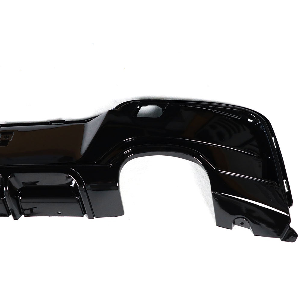 BMW 1 Series F20 GLOSS BLACK M Sport Style Rear Diffuser – Quad Outlet (2011–2019)