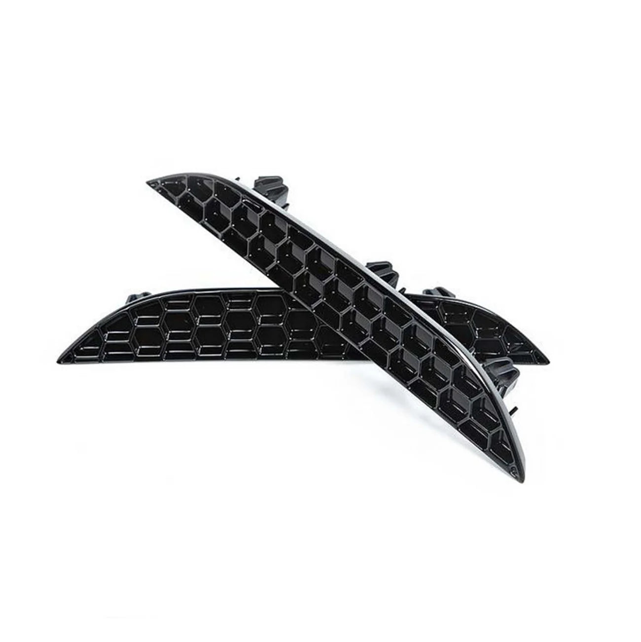BMW F90 M5 BLACK Hexagonal Rear Reflectors (2017–2020 & 2021+)