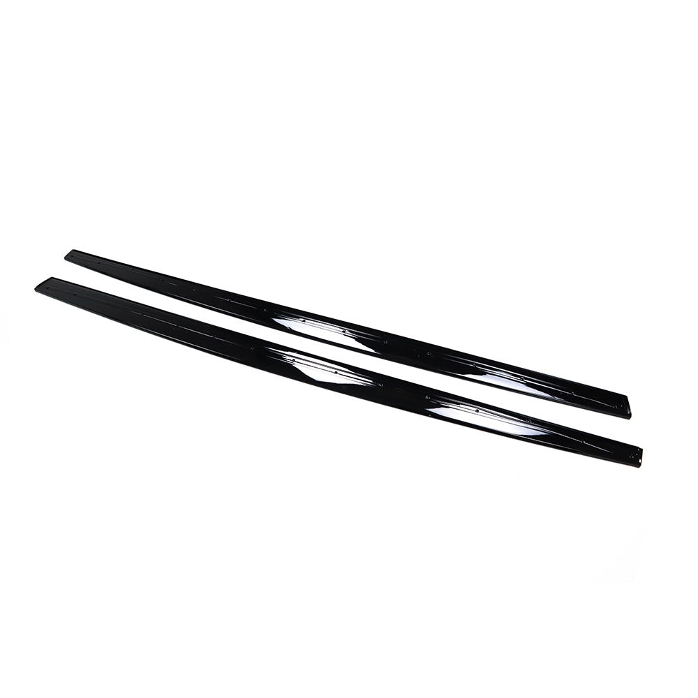 BMW F32 F33 F36 4 Series GLOSS BLACK M-Performance Style Side Skirt Extensions (2013–2018)