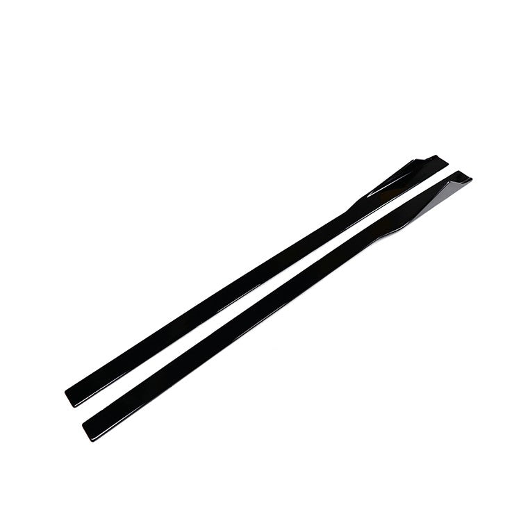 BMW F22 2 Series & F87 M2 GLOSS BLACK Performance Style Side Skirt Extensions (2014–2021)