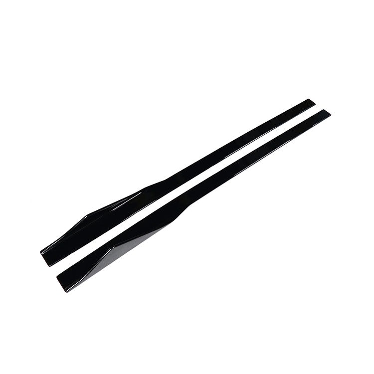 BMW F22 2 Series & F87 M2 GLOSS BLACK Performance Style Side Skirt Extensions (2014–2021)