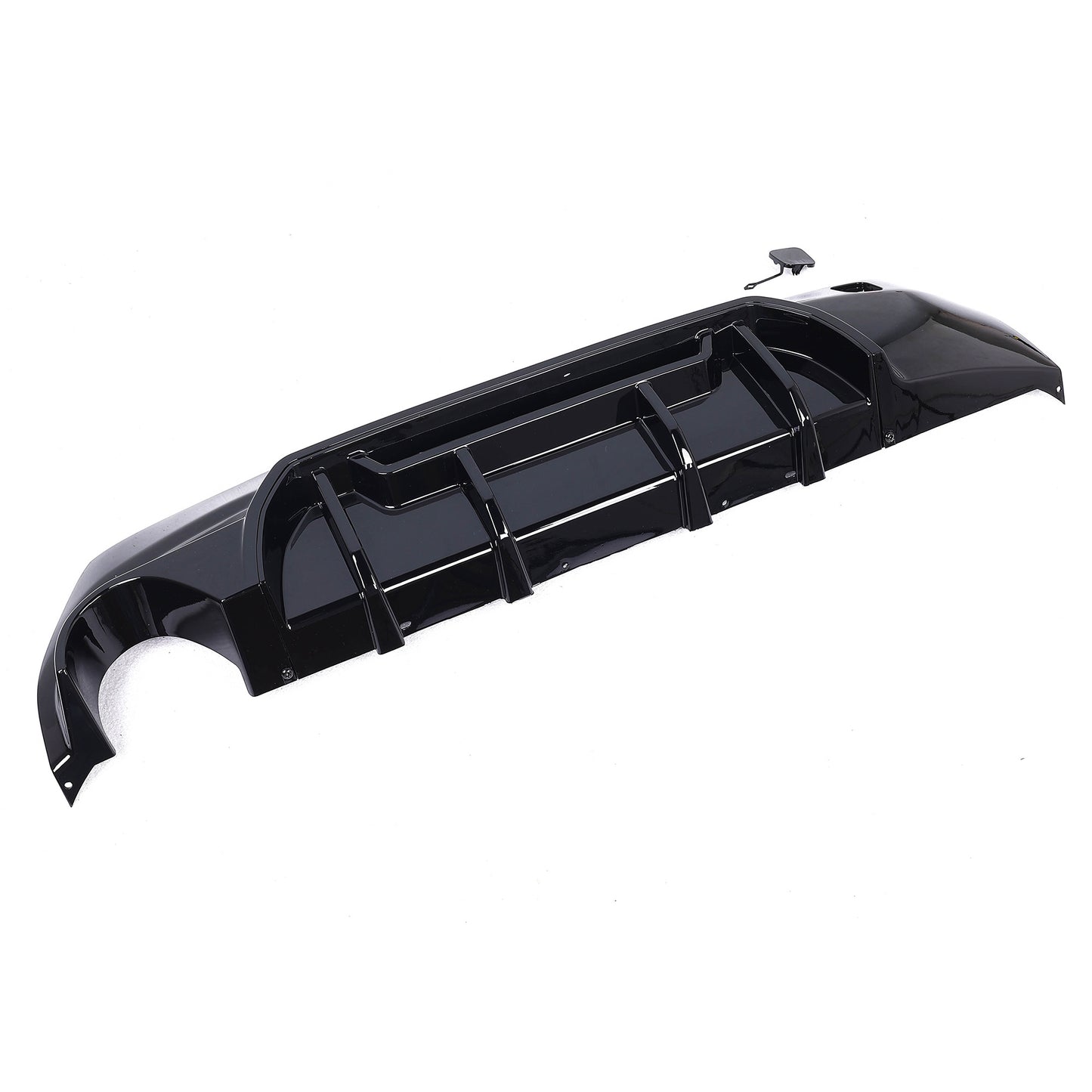 BMW F40 1 Series GLOSS BLACK Competition Style Rear Diffuser – Single Side Exit (2019–Present)
