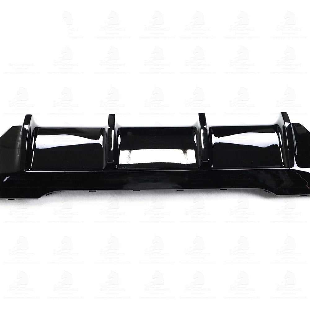 BMW F40 1 Series GLOSS BLACK M Performance Style Rear Diffuser (2019–Present)