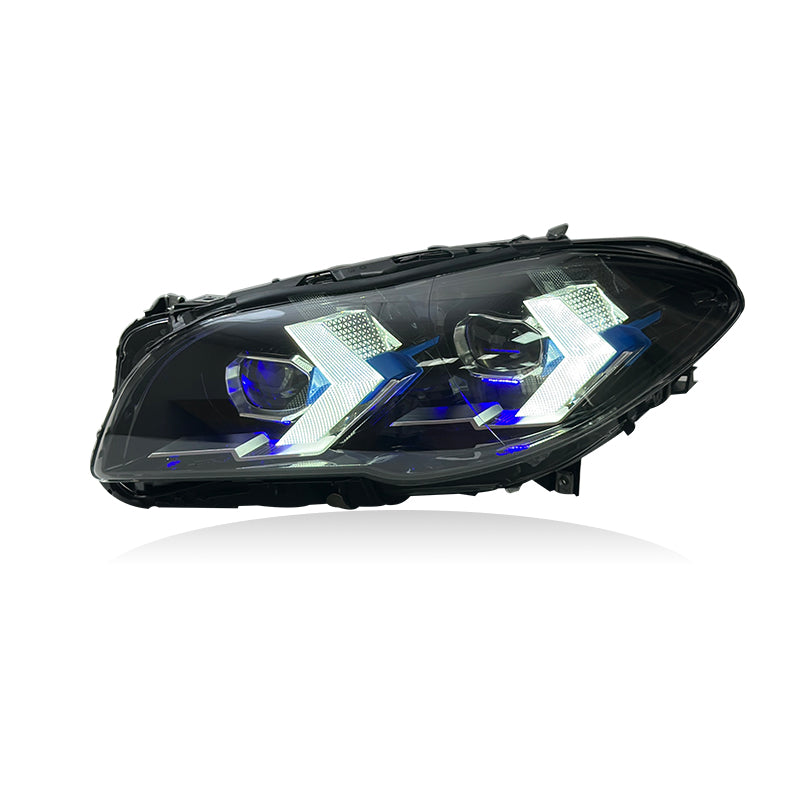 BMW 5 Series F10 & M5 F10 LED Snake Eyes Style Headlights – New Style DRL (2011–2017)