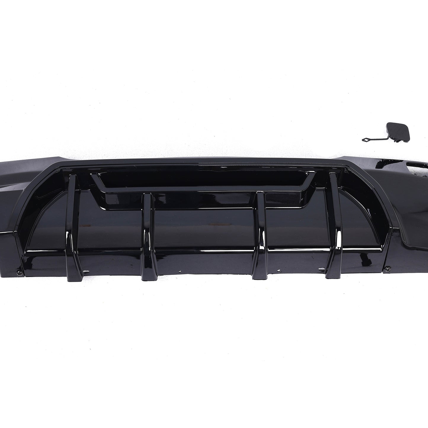 BMW F40 1 Series GLOSS BLACK Competition Style Rear Diffuser – Single Side Exit (2019–Present)