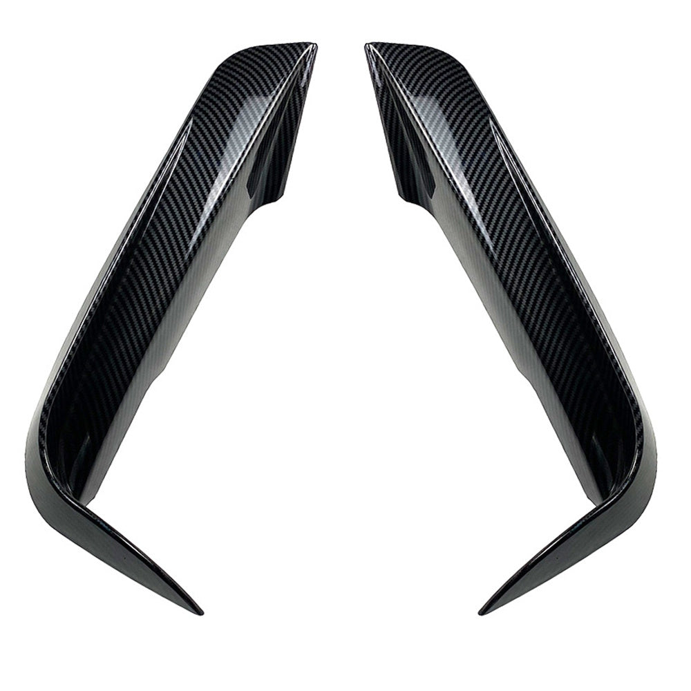 BMW F32 F33 F36 4 Series CARBON FIBRE Front Air Duct Vent Inserts (2014–2020)