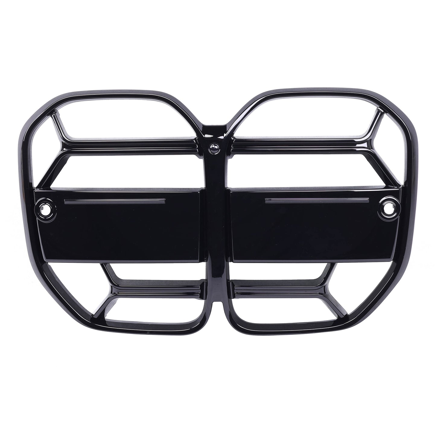 BMW G22 G23 G26 4 Series GLOSS BLACK CSL Style Centre Mesh Front Bumper Grille (2020+)