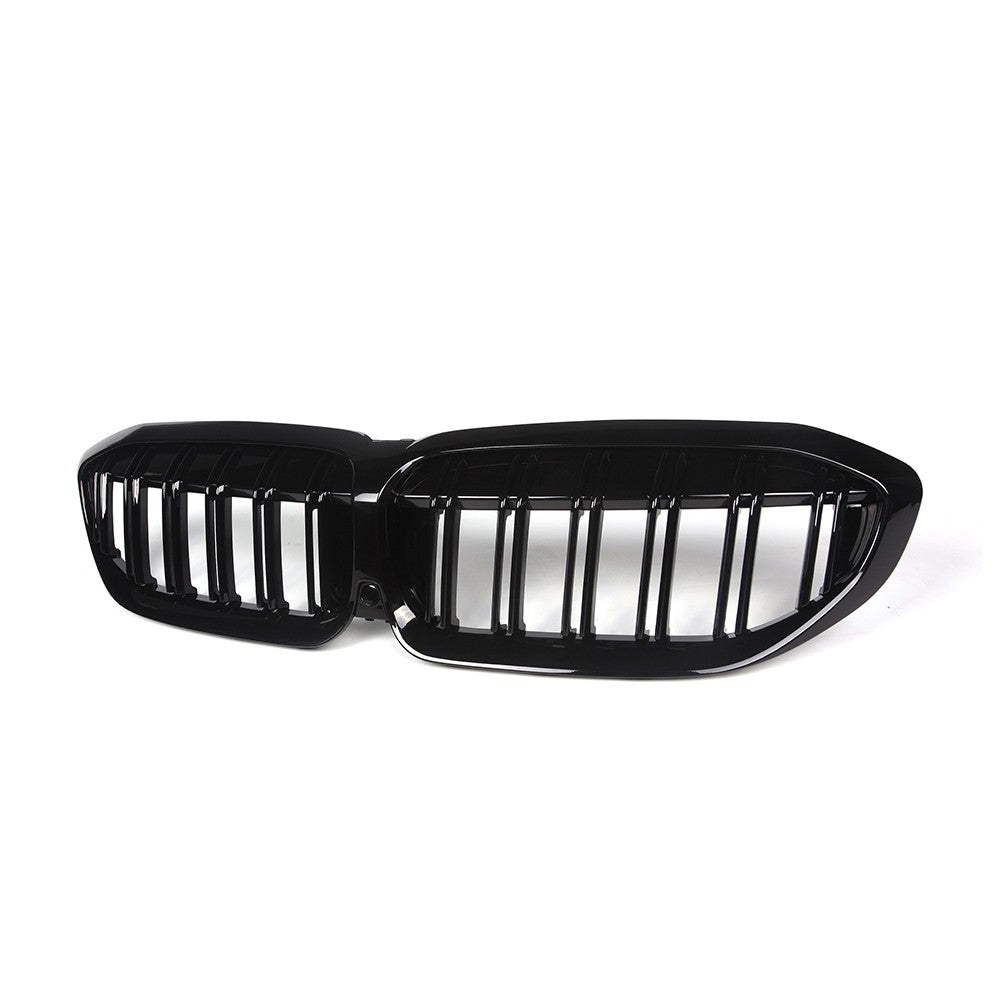 BMW G20 3 Series GLOSS BLACK Double Slat Front Grille
