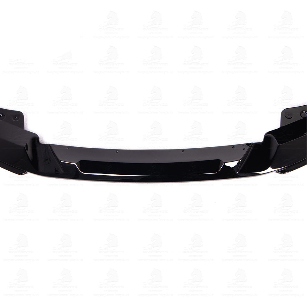 BMW G22 4 Series GLOSS BLACK Performance Style Front Lip (2020+)
