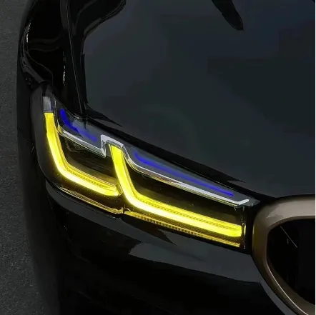 BMW 5 Series G30 & M5 F90 LCI Yellow DRL Module Upgrade (2021–Present)