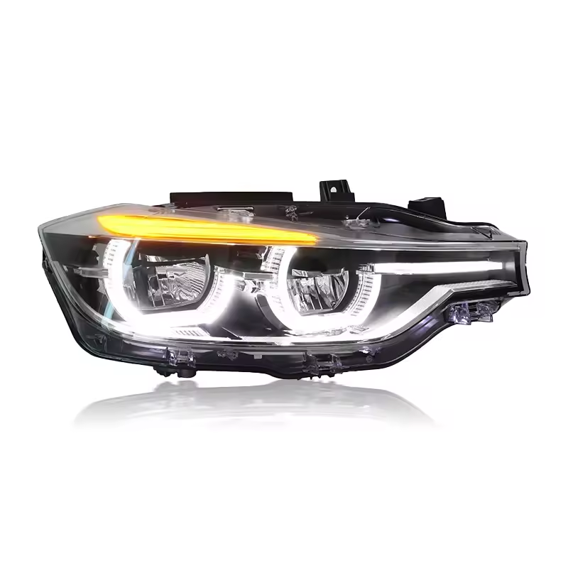 BMW F30 3 Series & F80 M3 LED Headlights – White DRL Plug & Play Replacement