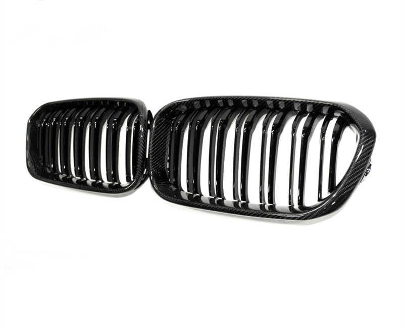 BMW 1 Series E82/E87 LCI CARBON FIBRE Front Kidney Grilles (2008–2011)