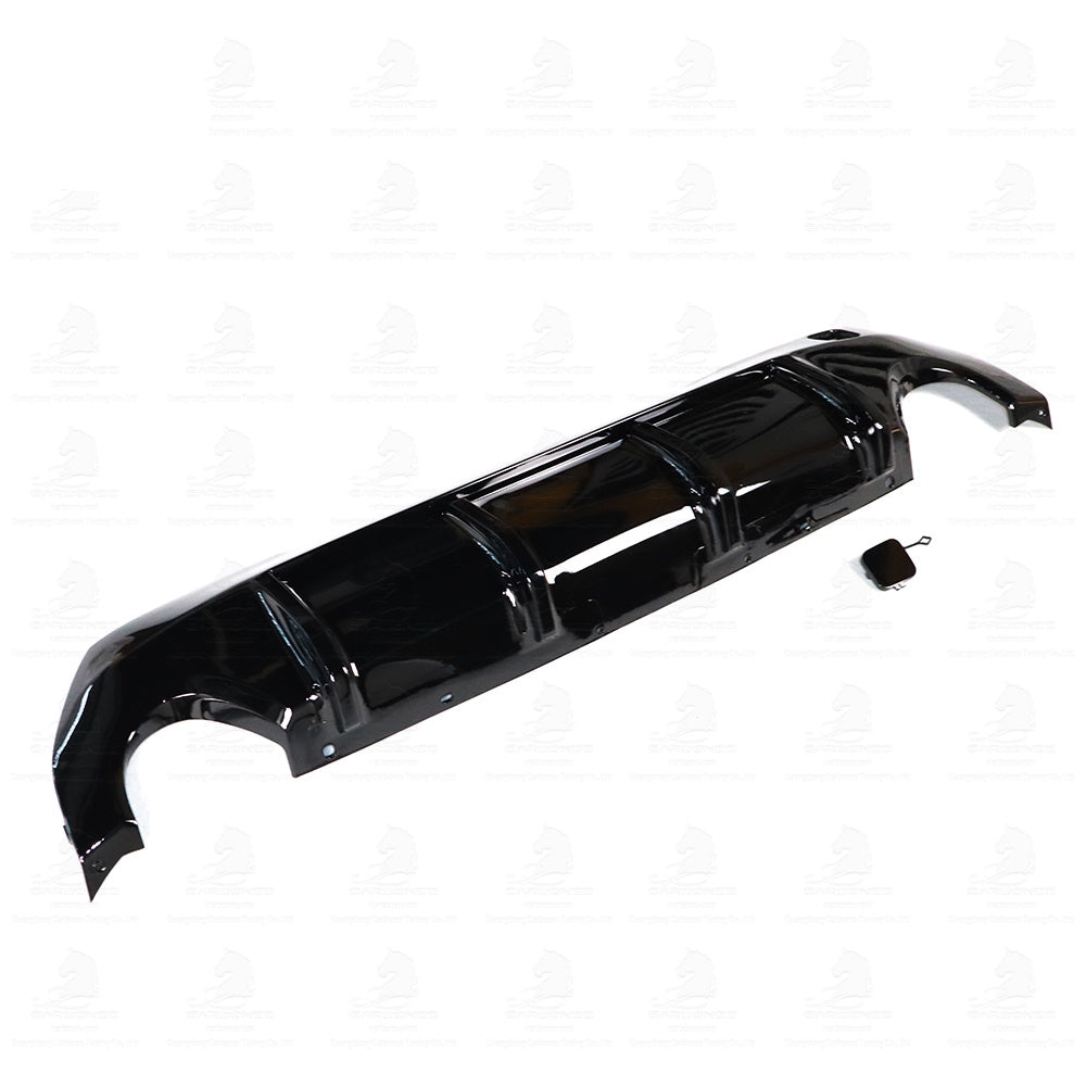 BMW F40 1 Series GLOSS BLACK M Performance Style Rear Diffuser (2019–Present)