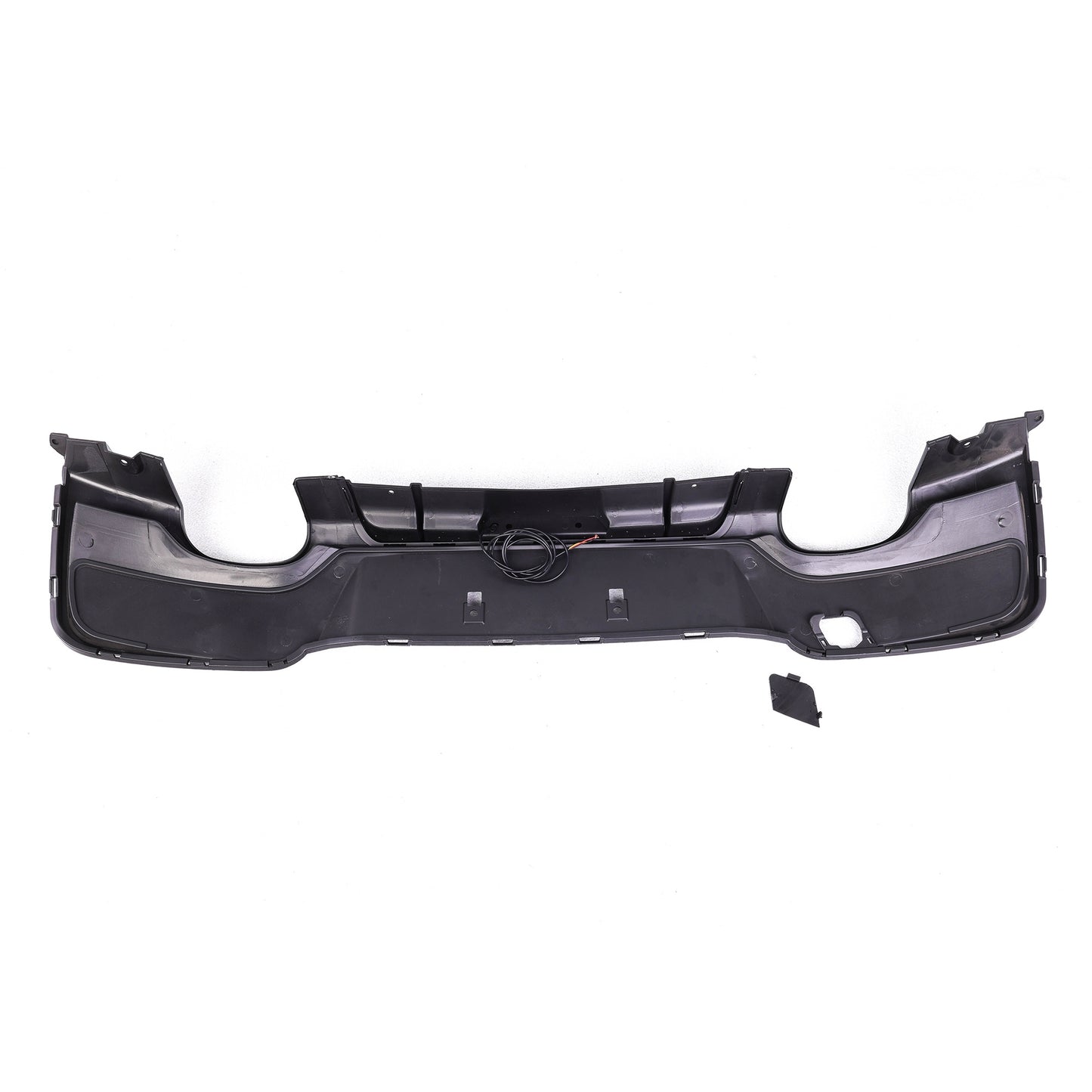 BMW 1 Series F20 GLOSS BLACK M Sport Style Rear Diffuser with LED – Quad Outlet (2011–2019)