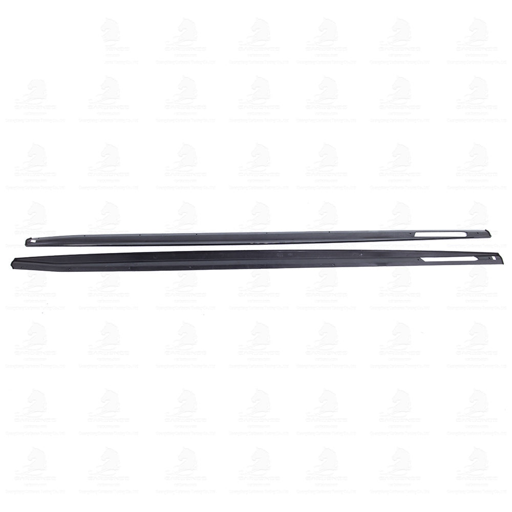 BMW G22 G23 4 Series GLOSS BLACK Performance Style V1 Side Skirts (2021–2023)