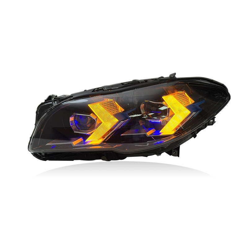 BMW 5 Series F10 & M5 F10 LED Snake Eyes Style Headlights – New Style DRL (2011–2017)