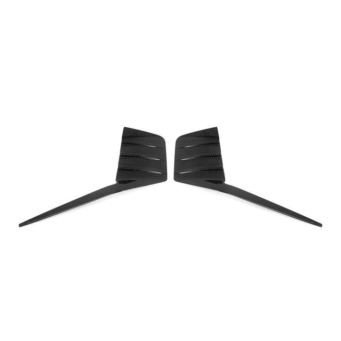 BMW M2 G87 Performance Style CARBON FIBRE Rear Bumper Inserts