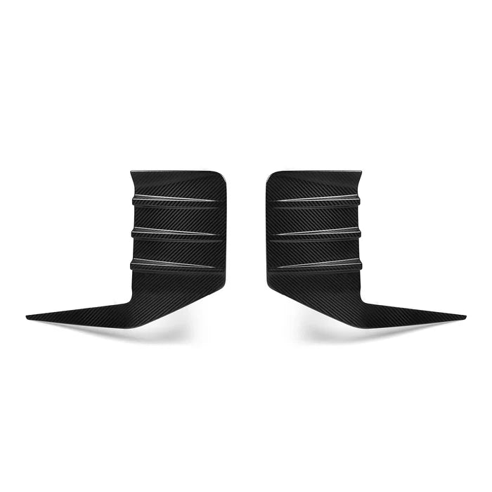 BMW M2 G87 Performance Style CARBON FIBRE Rear Bumper Inserts