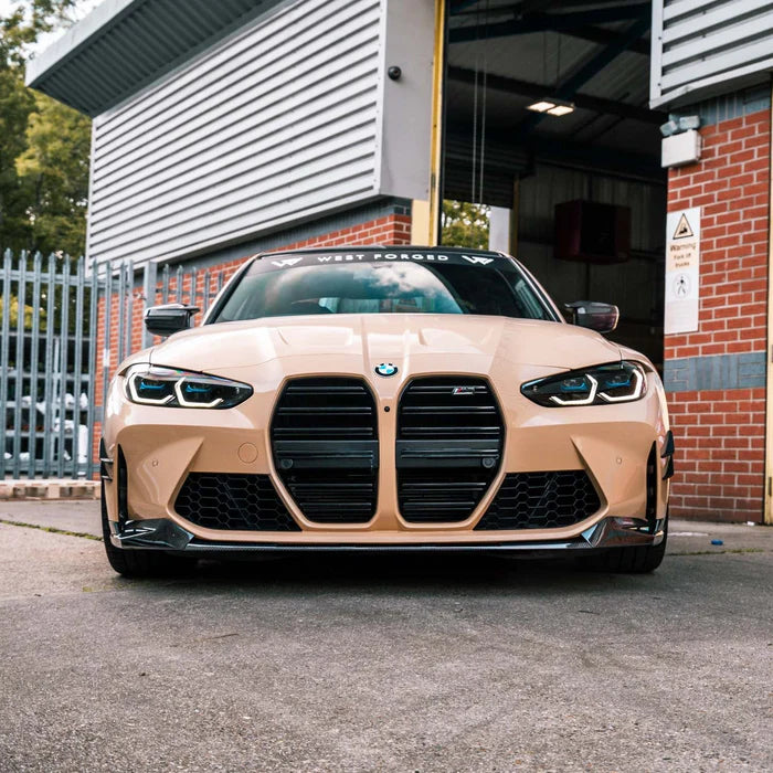 BMW G80 M3, G82 M4 & G83 M4 CARBON FIBRE Performance V2 Front Splitter
