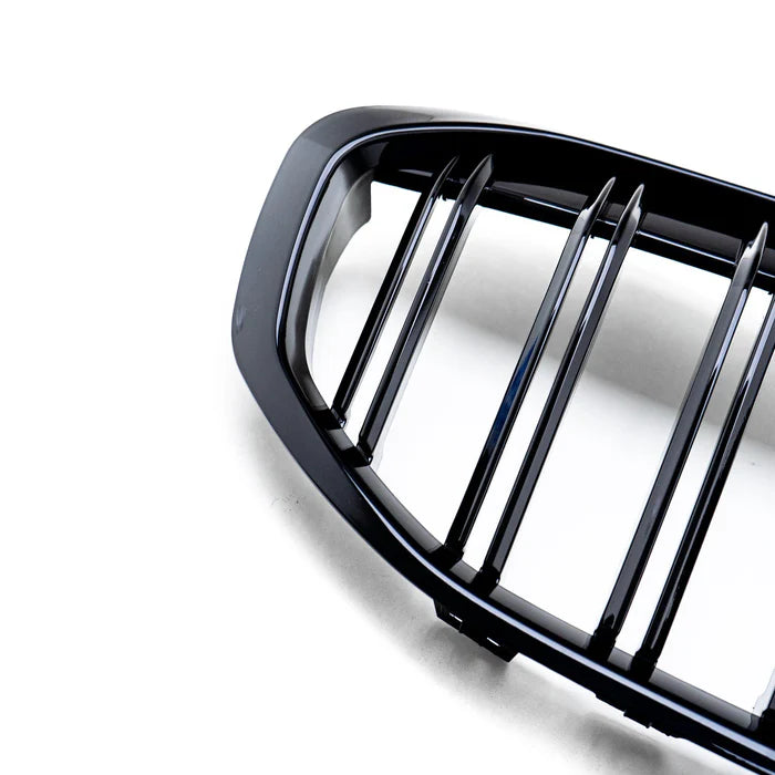BMW F40 1 Series GLOSS BLACK Double Slat Front Grille (2019–Present)