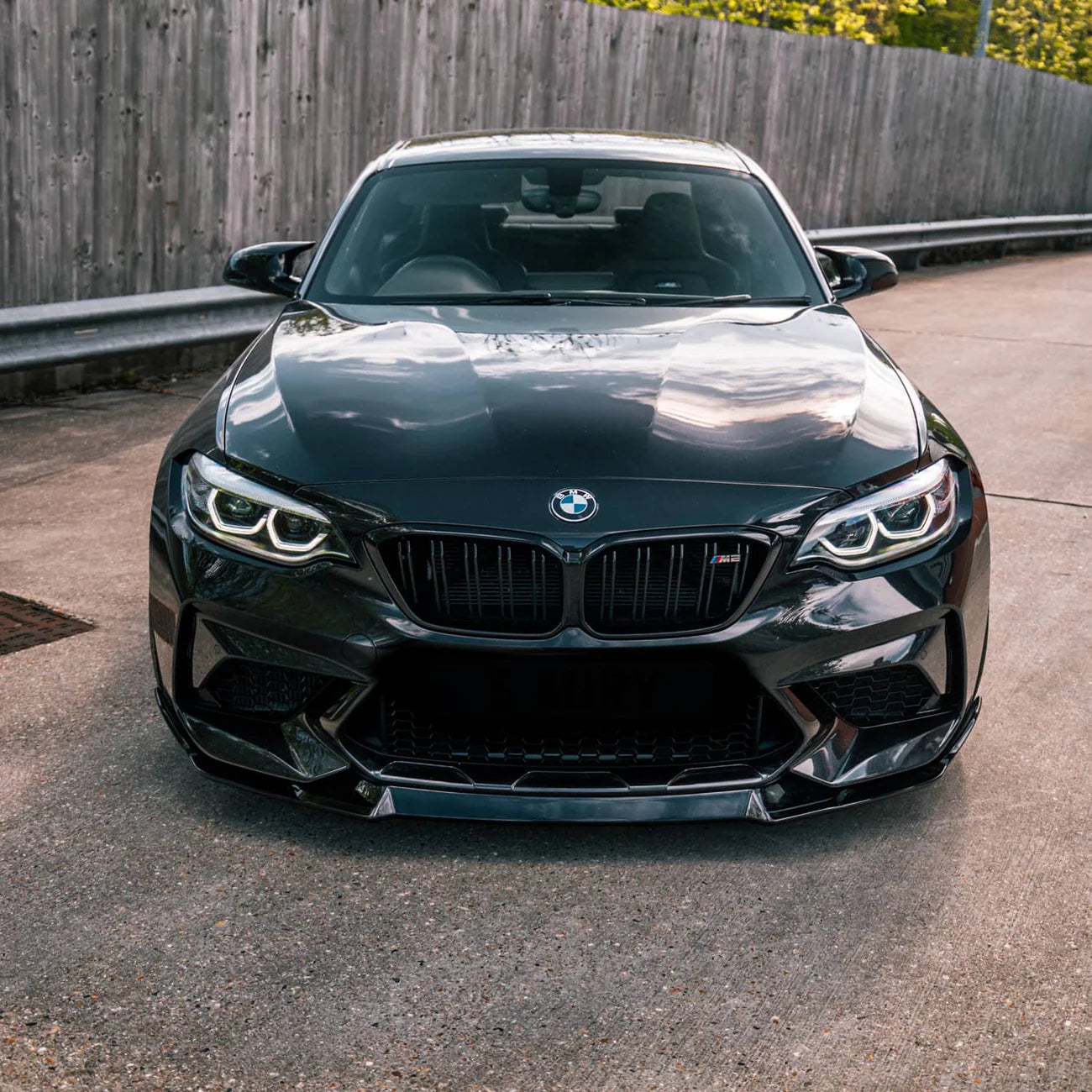 BMW F87 M2 Performance Style GLOSS BLACK Front Lip
