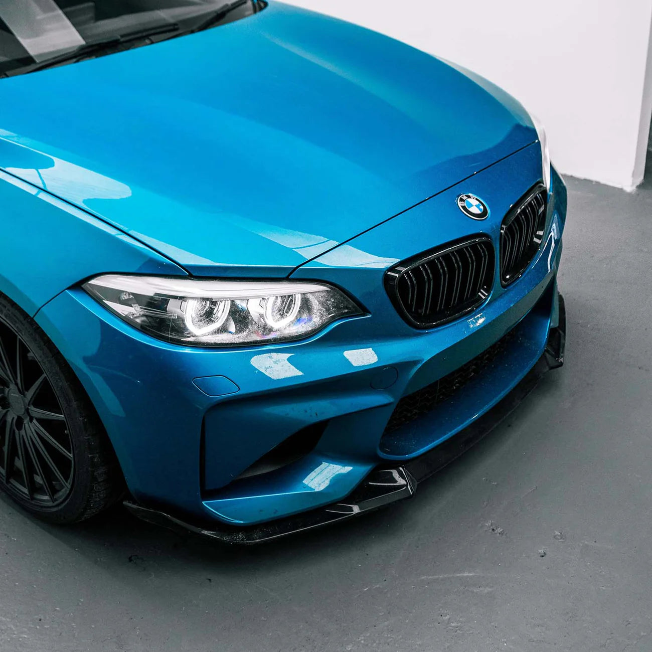 BMW F87 M2 Performance Style GLOSS BLACK Front Lip