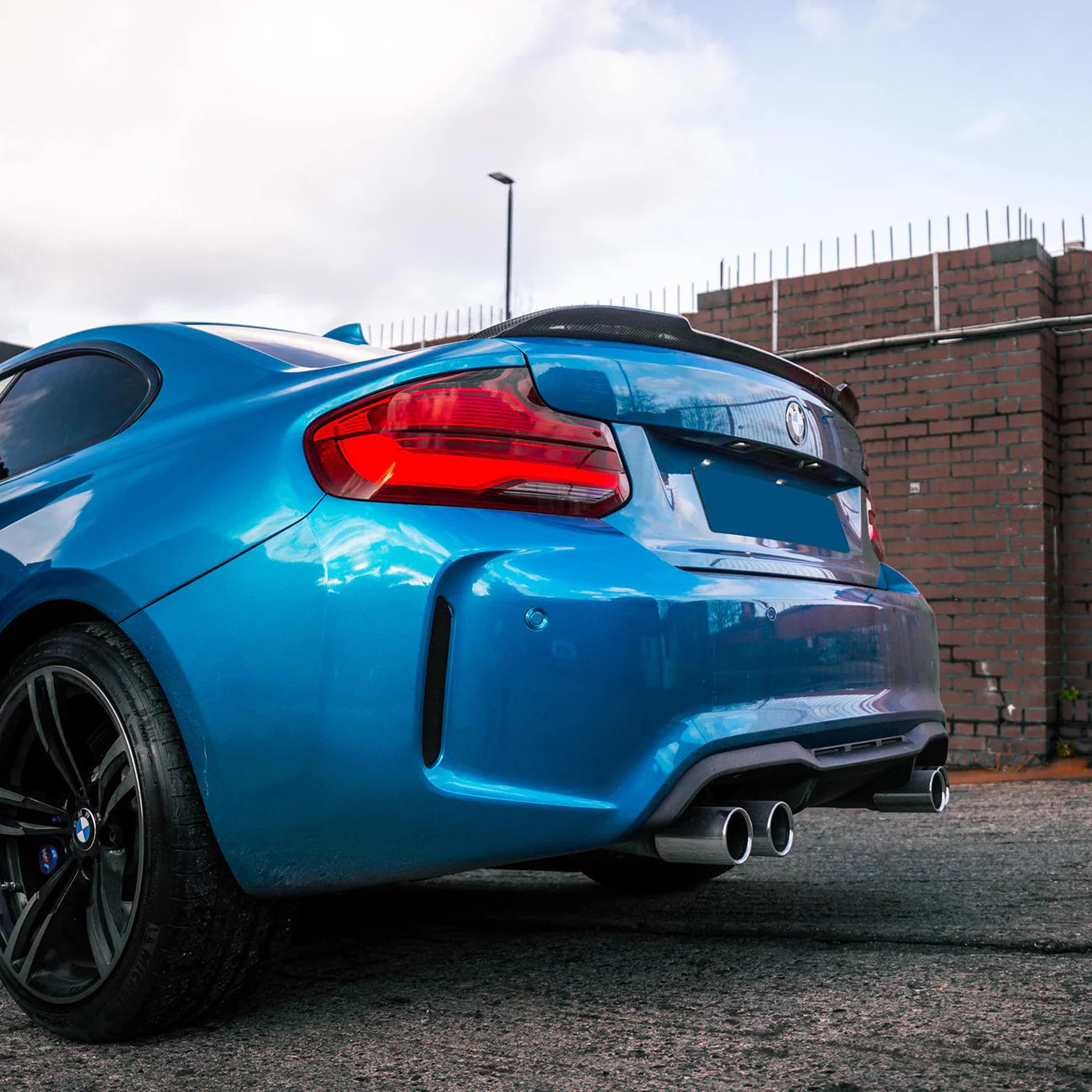 BMW F22 2 Series & F87 M2 CARBON FIBRE CS Style Rear Trunk Spoiler