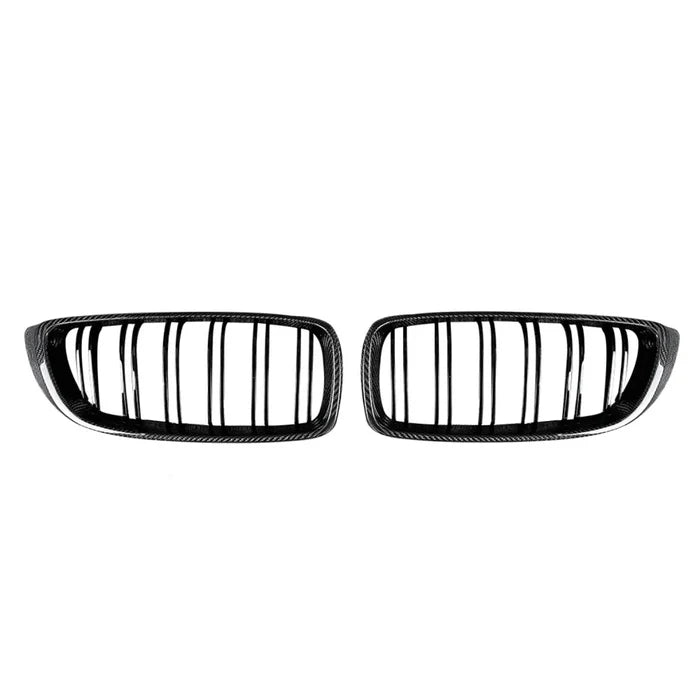 BMW F30 3 Series, F32/F36 4 Series, F80 M3 & F82 M4 CARBON FIBRE Double Slat Front Grille