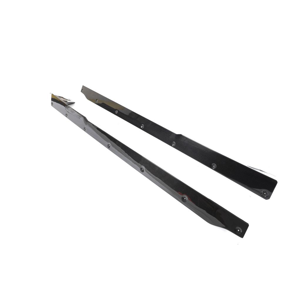 BMW M2 G87 CARBON FIBRE Performance Side Skirt Extensions