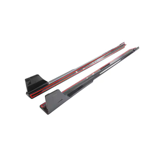 BMW M2 G87 CARBON FIBRE Performance Side Skirt Extensions