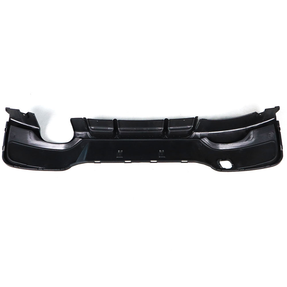 BMW 1 Series F20 GLOSS BLACK M Sport Style Rear Diffuser – Single-Side Dual Outlet (2011–2019)