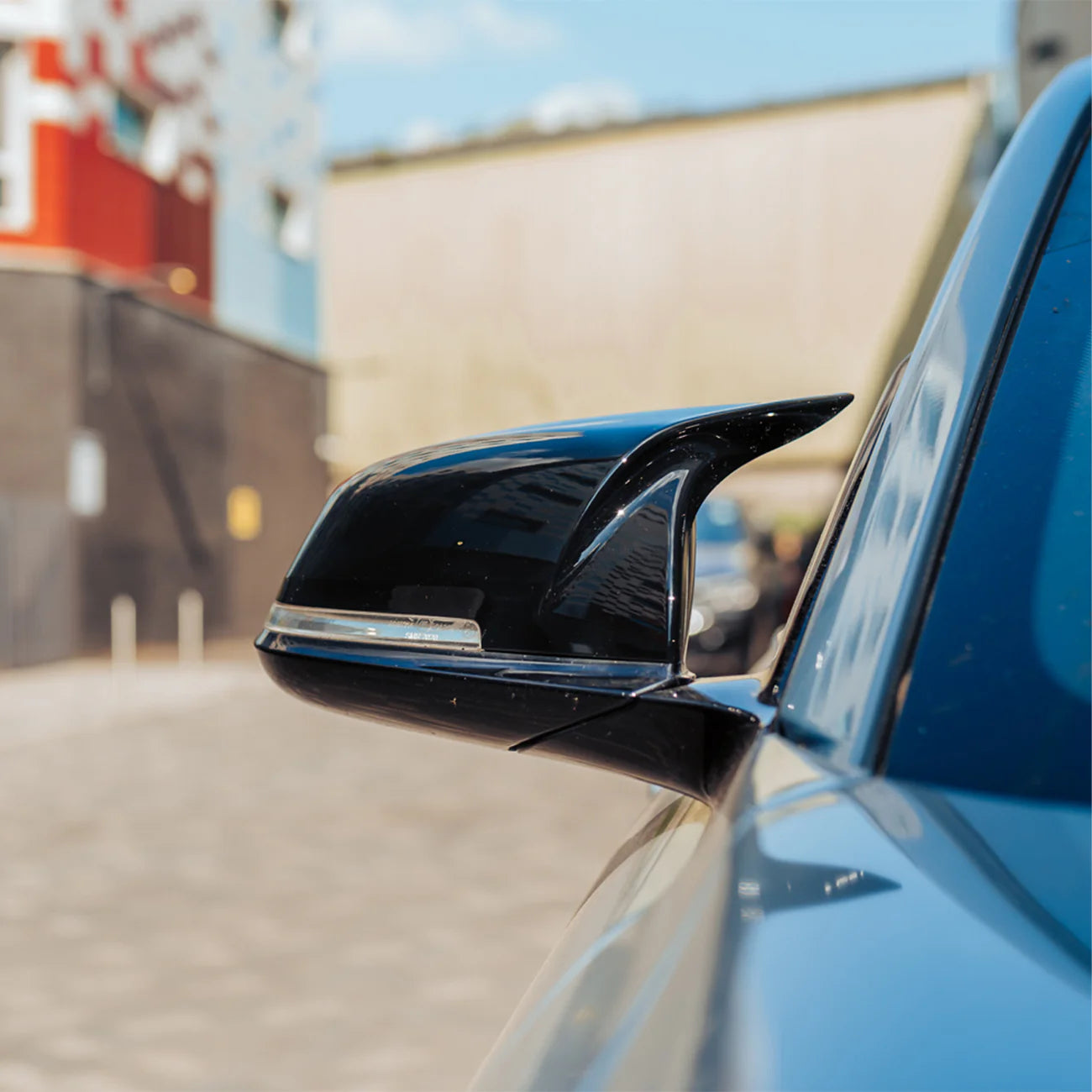 BMW F Series GLOSS BLACK Mirror Caps – 1, 2, 3, 4 Series & M2, M3, M4 Models