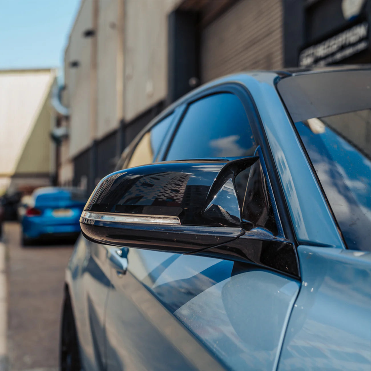 BMW F Series GLOSS BLACK Mirror Caps – 1, 2, 3, 4 Series & M2, M3, M4 Models