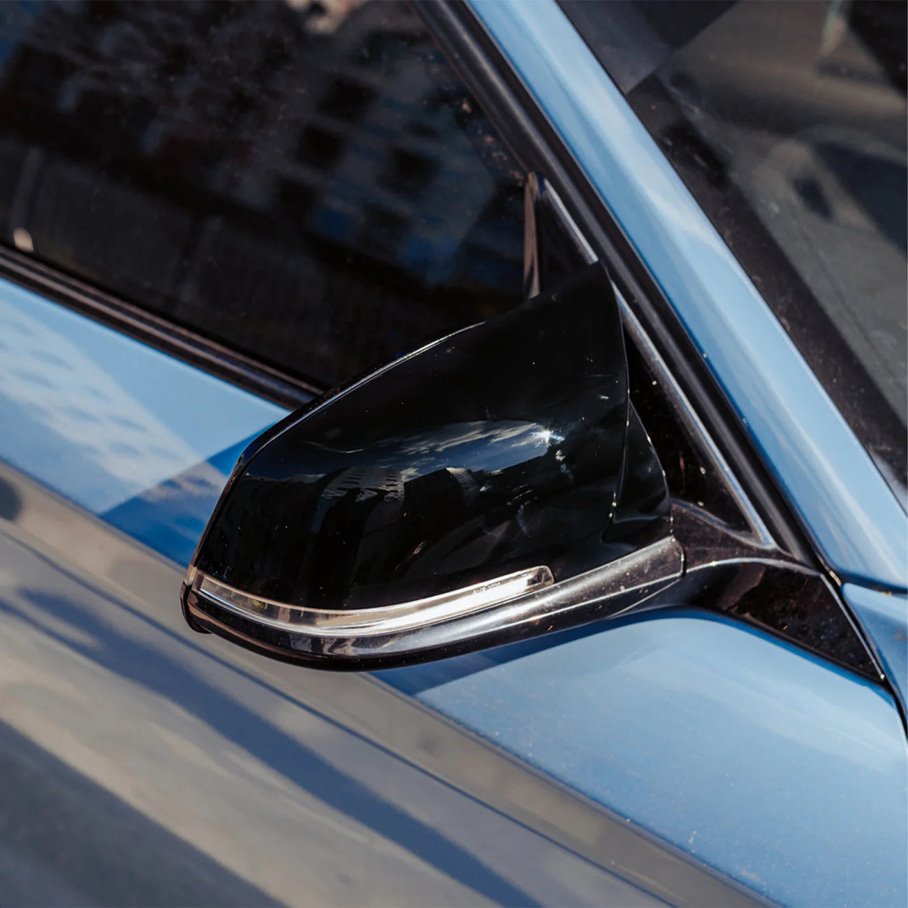 BMW F Series GLOSS BLACK Mirror Caps – 1, 2, 3, 4 Series & M2, M3, M4 Models