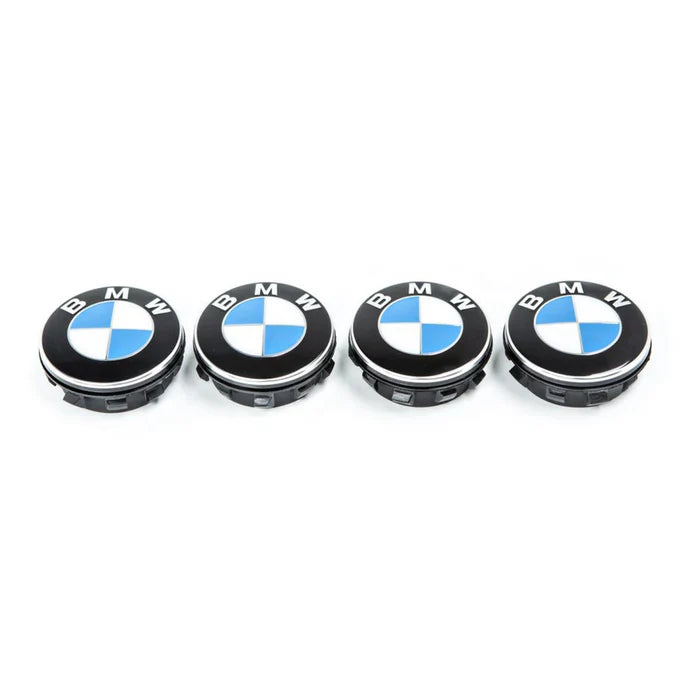 BMW Floating Wheel Centre Caps – Standard Roundel Design