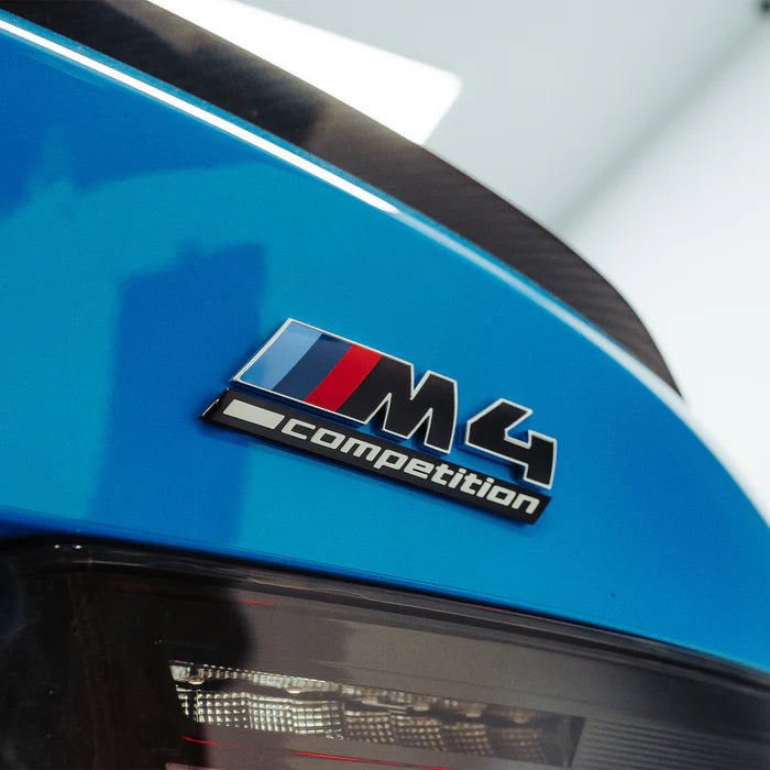 BMW M4 Competition Badge – LCI Version (Rear)