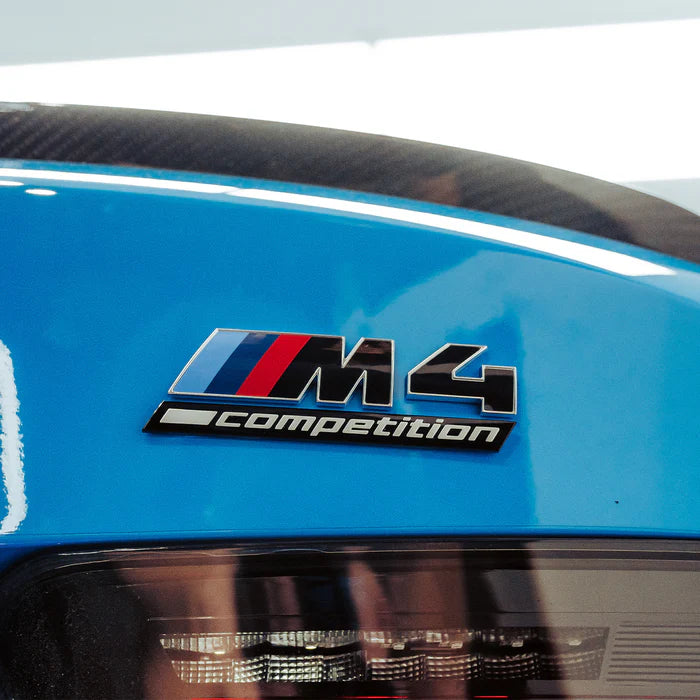 BMW M4 Competition Badge – LCI Version (Rear)