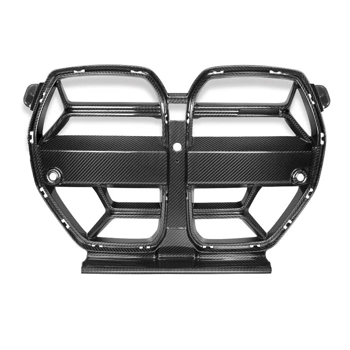 BMW M3/M4 G8x CSL STYLE FRONT GRILLES CARBON FIBRE (WITH ACC / WITHOUT ACC)