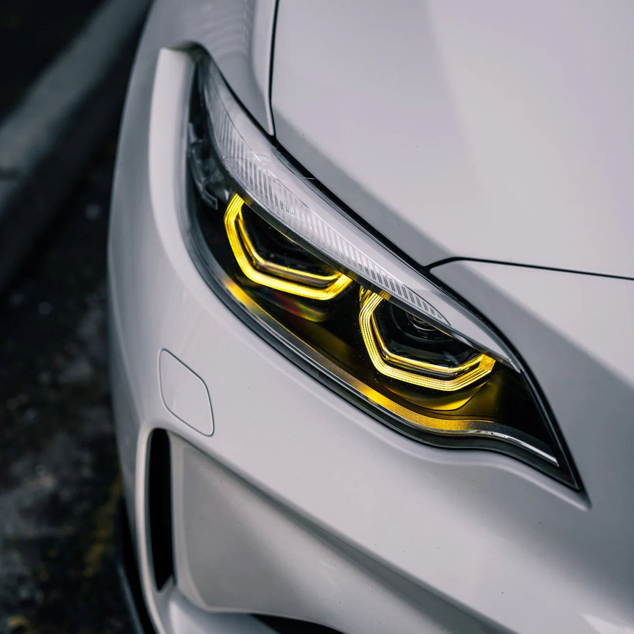 BMW F22 2 Series & F87 M2 Yellow DRL Module Upgrade