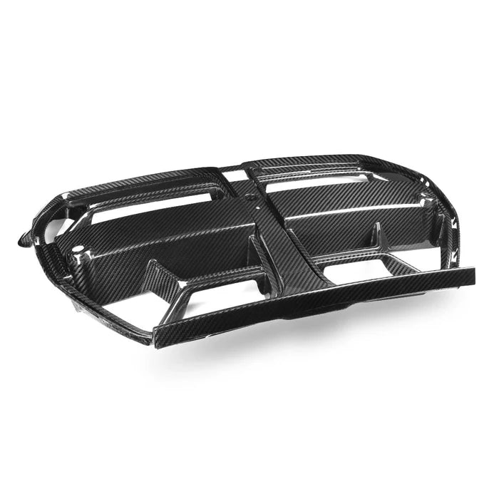 BMW M3/M4 G8x CSL STYLE FRONT GRILLES CARBON FIBRE (WITH ACC / WITHOUT ACC)