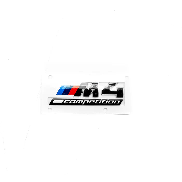 BMW M4 Competition Badge – LCI Version (Rear)