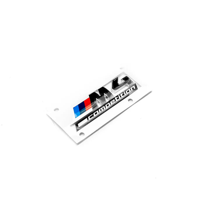 BMW M4 Competition Badge – LCI Version (Rear)