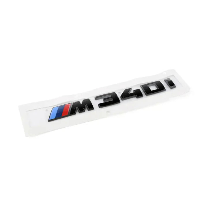 BMW M340i Badge – Silver, Gloss Black, or Matte Black