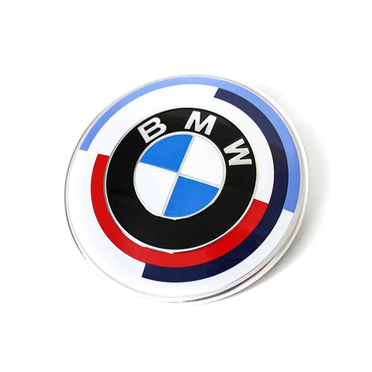 BMW 50th ANNIVERSARY BADGE (FRONT)