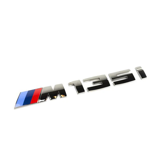 BMW M135i Badge – Gloss Black, Matte Black or Silver