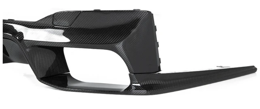 BMW F90 M5 CARBON FIBRE Aero Rear Diffuser with Splitters (2018+)