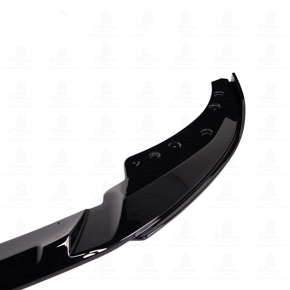 BMW G22 4 Series GLOSS BLACK Performance Style Front Lip (2020+)