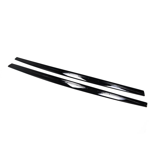 BMW F32 F33 F36 4 Series GLOSS BLACK M-Performance Style Side Skirt Extensions (2013–2018)