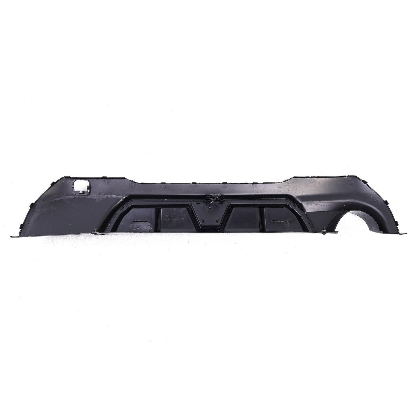 BMW F40 1 Series GLOSS BLACK Competition Style Rear Diffuser with LED – Single Side Exit (2019–Present)